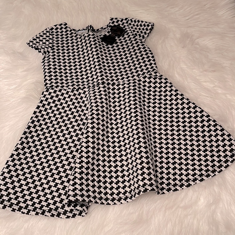 Girls 3T Houndstooth Dress